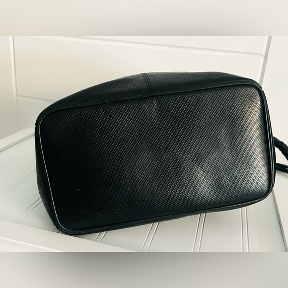 Bottega Veneta Black Leather shoulder bag  Purse Large handbag w Strap - Picture 13 of 15